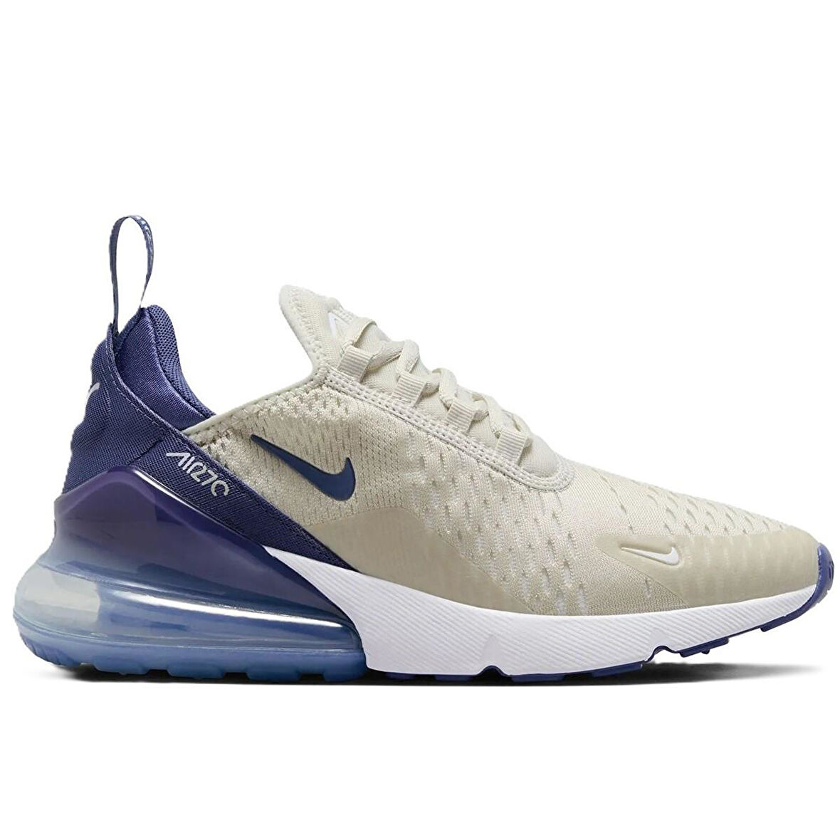 Nike Air Max 270  Womens Sneaker Kadın Günlük Spor Ayakkabı Krem 