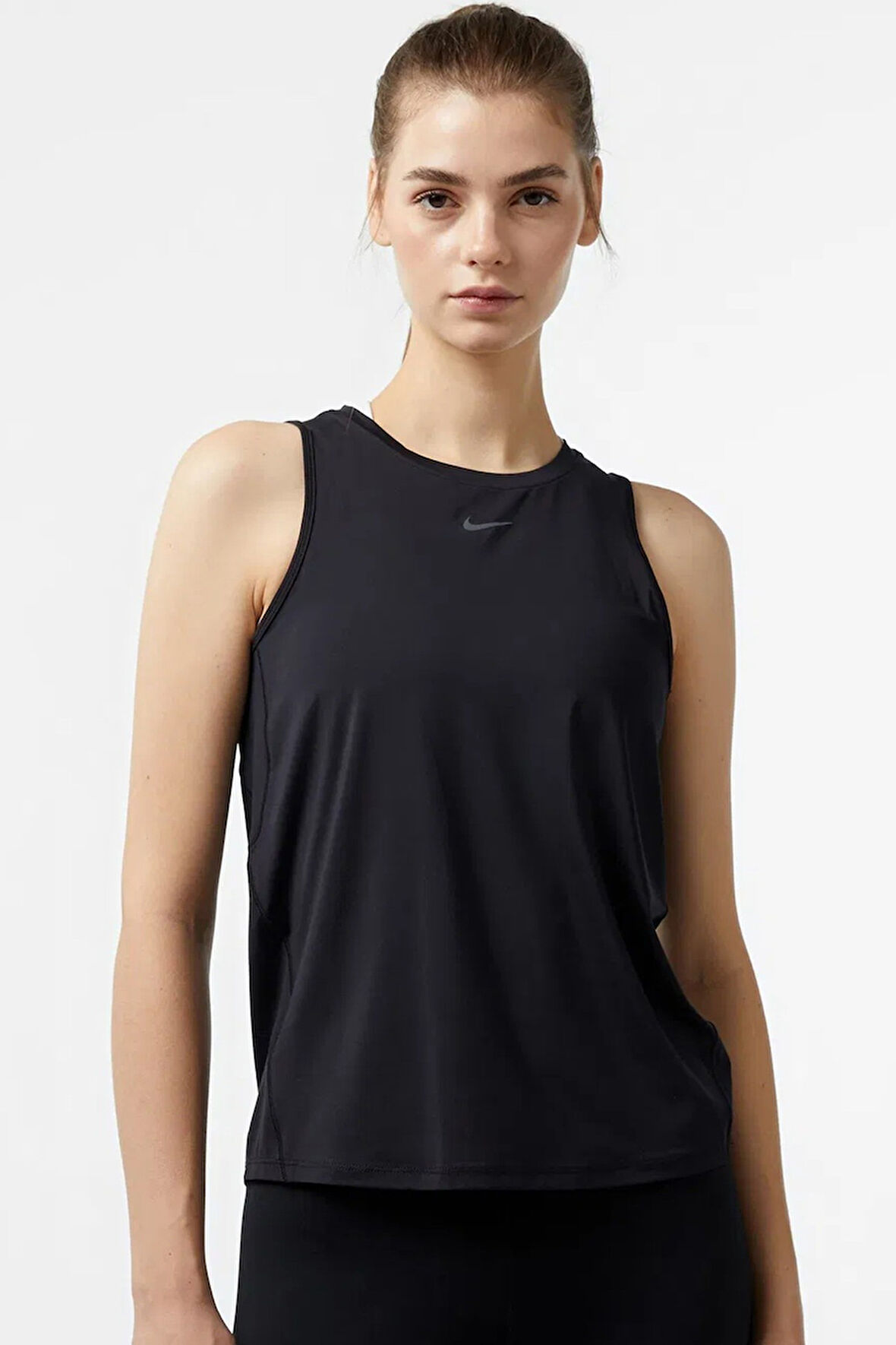 Nike One Classic Dri Fit Tank Top Kadın Antrenman Atleti Siyah