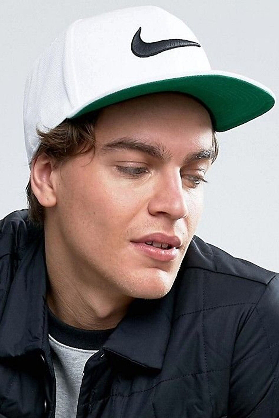 Nike Sportswear Pro Swoosh Snapback Cap Hat Unisex Şapka Beyaz