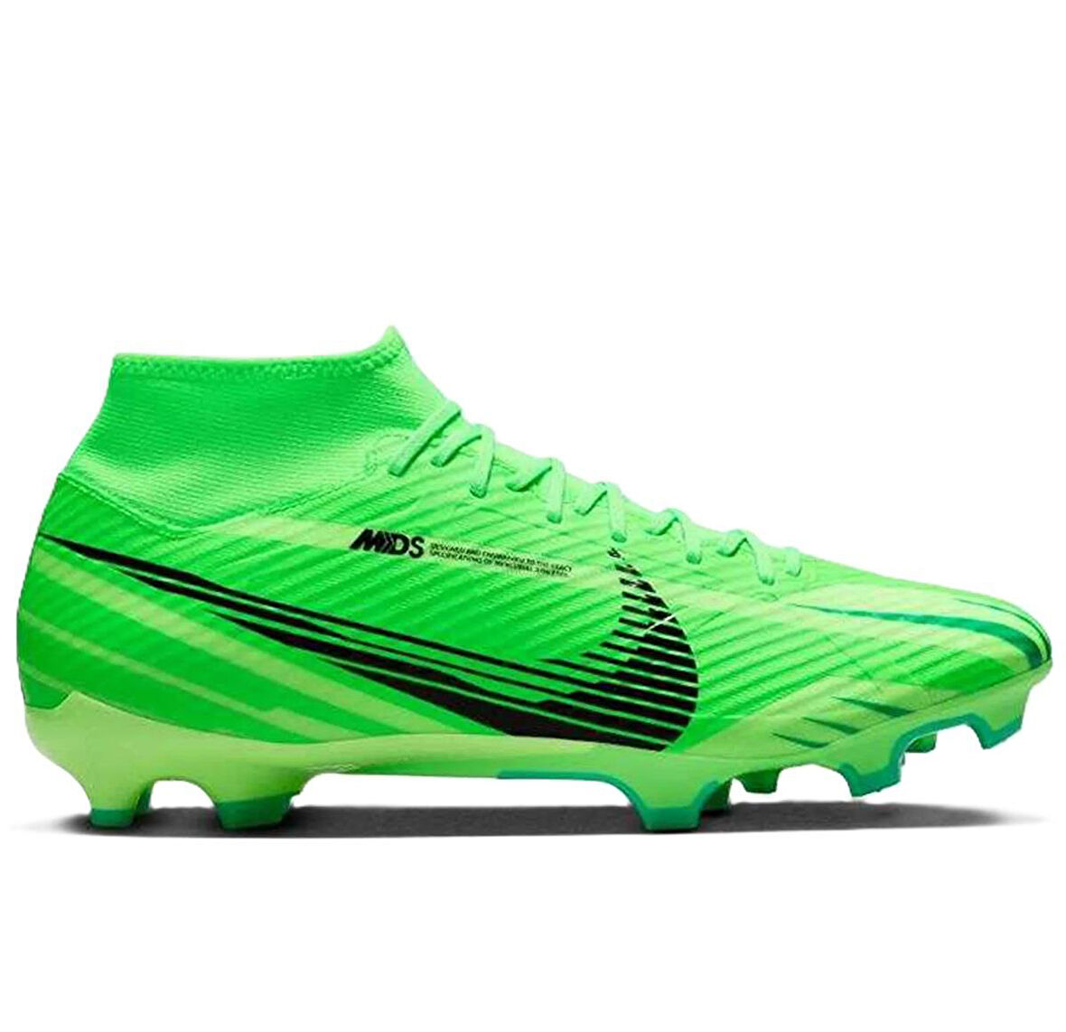 Nike Zoom Mercurial Superfly 9 Academy Mds FG/MG Krampon Yeşil 