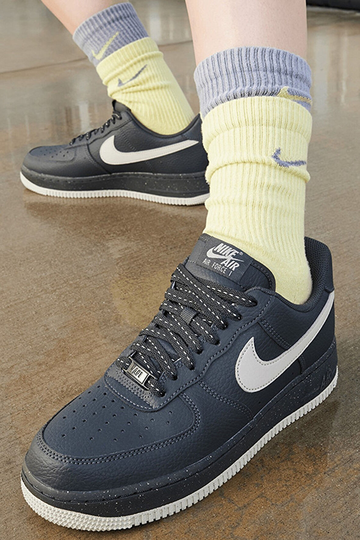 Nike Air Force '07 Next Nature Unisex Sneaker Unisex Günlük Spor Ayakkabı Antrasit