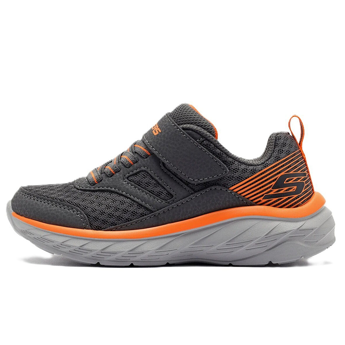 Skechers Boundless Unisex Kids Sneaker Lastik Bağcıklı Cırtlı Günlük Çocuk Spor Ayakkabı Gri