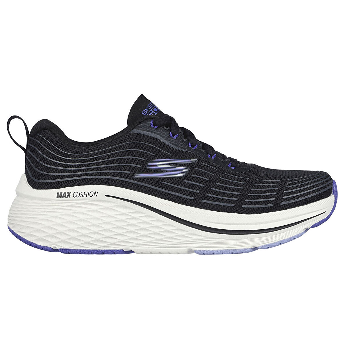 Max Cushioning Elite 2.0 Kadın Siyah Yürüyüş Ayakkabısı 129600 BKPR