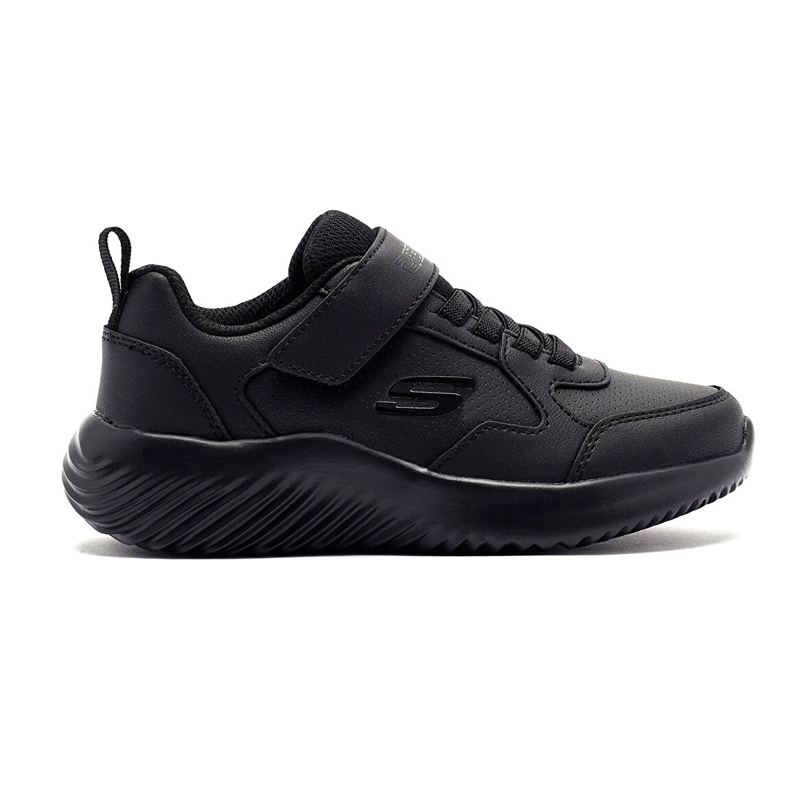 Bounder - Power Study Çocuk Siyah Sneaker Ayakkabı 405626L BBK