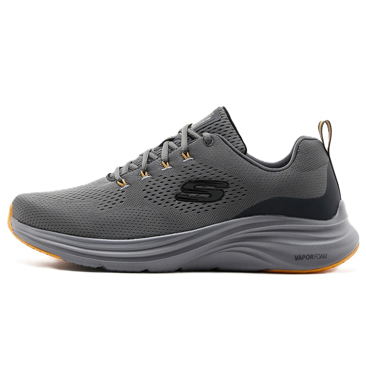 Skechers Vapor Air Cooled Memory Foam Mens Walking Shoes Hafızalı Taban Erkek Yürüyüş Ayakkabısı Gri