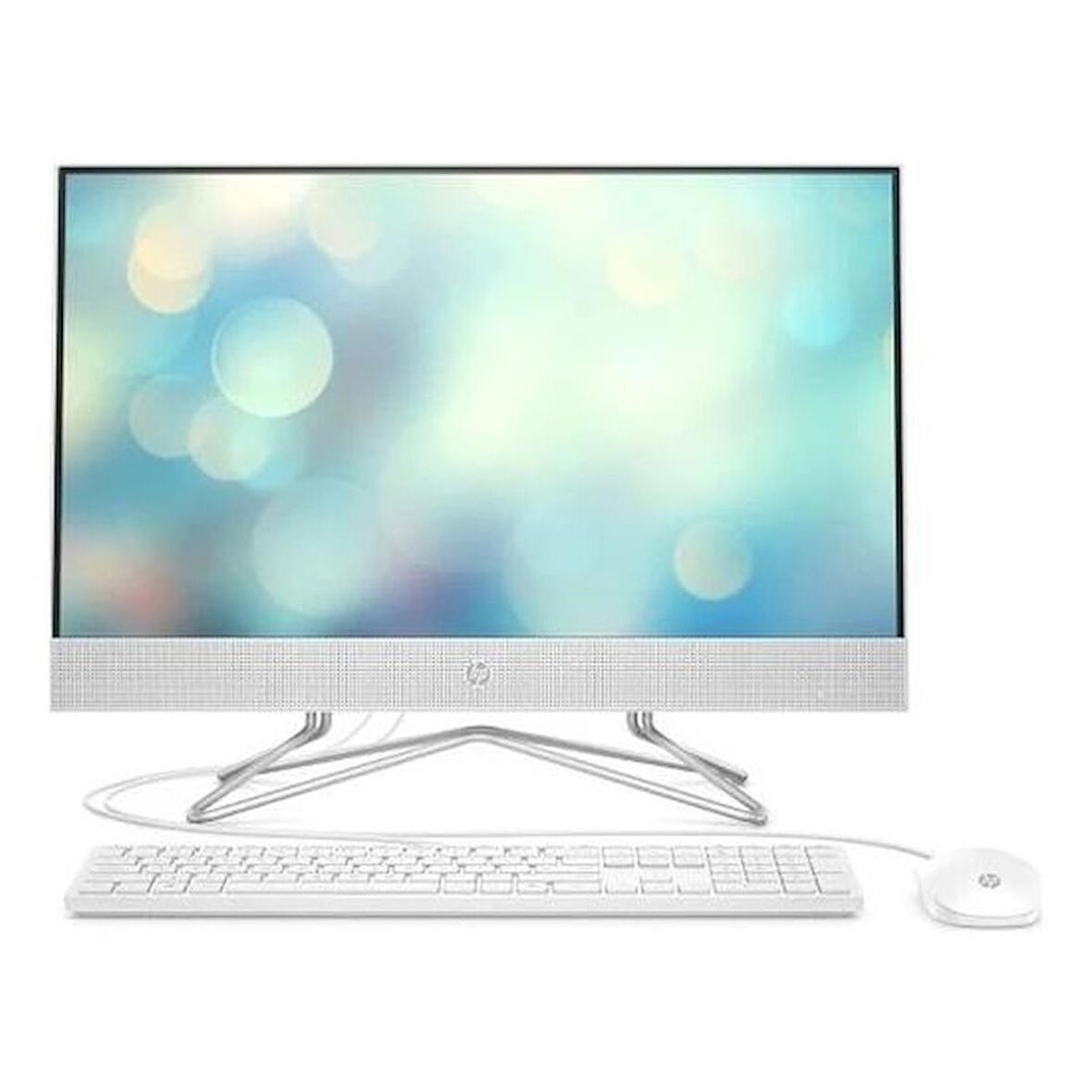 HP AIO 5W7P0ES Intel i3 1215U 4 GB DDR4 RAM 256 GB SSD Intel UHD Graphics FreeDos Masaüstü Bilgisayar 