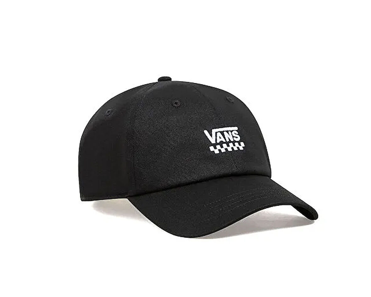 Vans Court Side Curved Bill Jockey Şapka VN000HEABLK1 Siyah