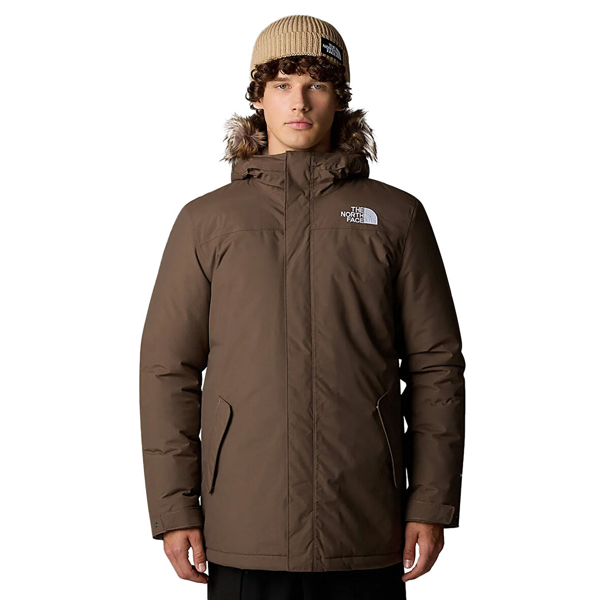 Zaneck Erkek Kahverengi Outdoor Parka NF0A4M8H1OI1