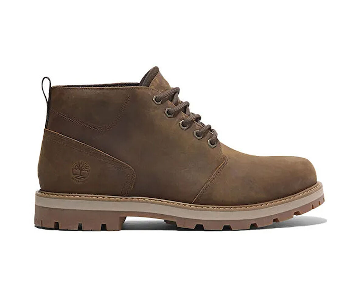 Tımberland Britton Road Mid Lace Up Waterproof Chuk Erkek Günlük Bot TB0A69TWEM61 Kahverengi