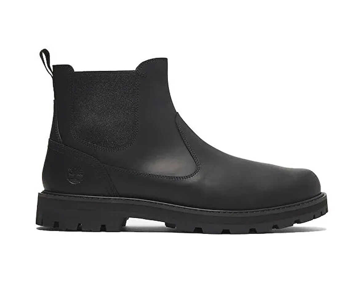 Timberland Britton Road Mid Chelsea Boot Erkek Günlük Bot TB0A6A4WW021 Siyah