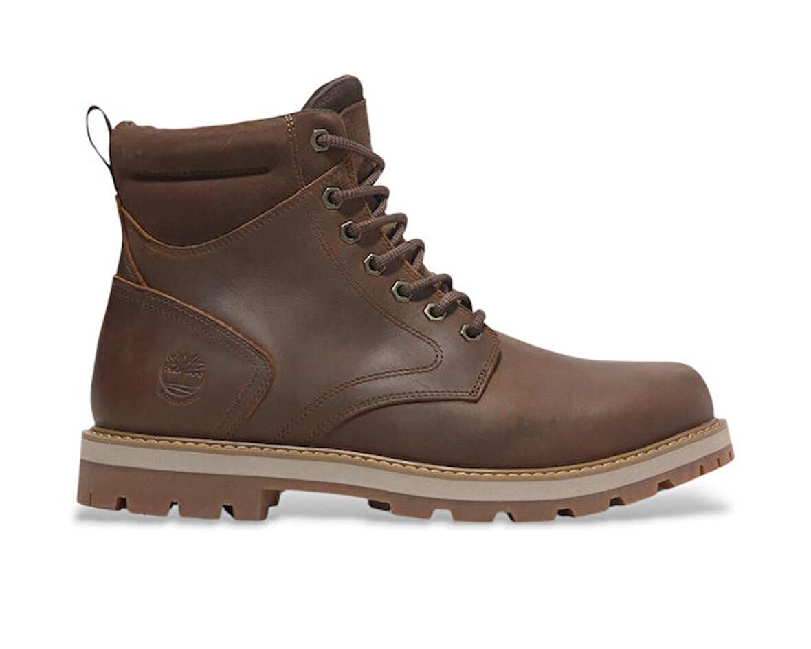 Timberland Britton Road Mid Lace Up Waterproof Boot Erkek Günlük Bot TB0A69UHEM61 Gri