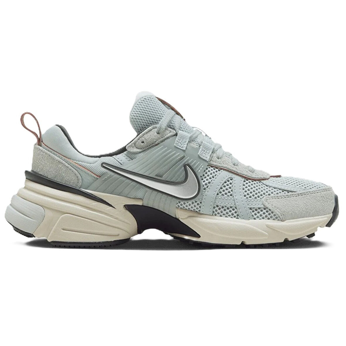 Nike V2K Run Leather Unisex Walking Shoes Green Hakiki Deri Unisex Yürüyüş Ayakkabısı Yeşil