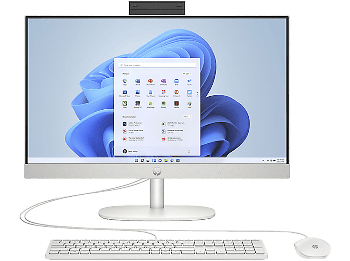 HP AIO 24-CR0061NT i3-1315U 8GB 256GB SSD 23.8 inç Full HD IPS Win 11 Home All In One Bilgisayar 80C07EA Beyaz