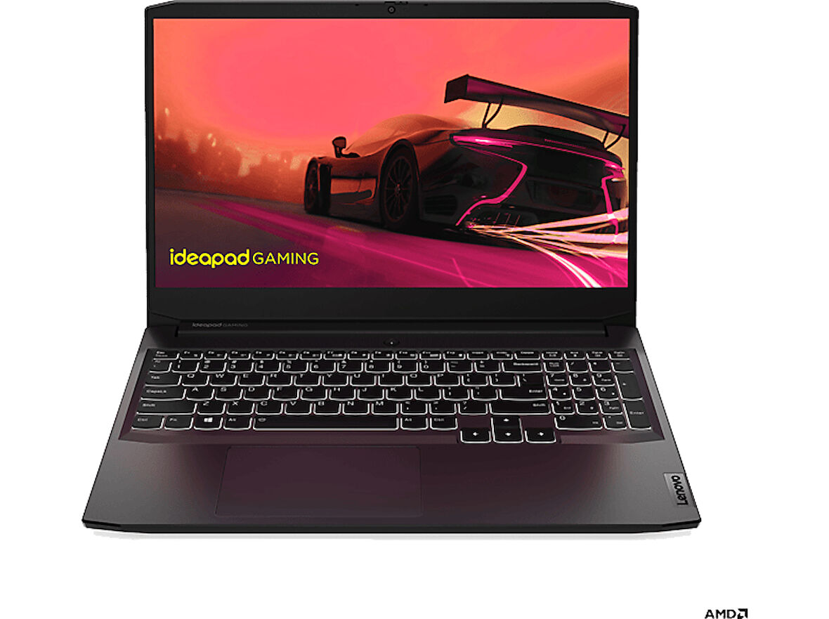 LENOVO Ideapad 3/Ryzen 5 5500H İşlemci/8GB RAM/512GB SSD/RTX 2050/15.6"/Win 11/Gaming Laptop 82K202A3TX