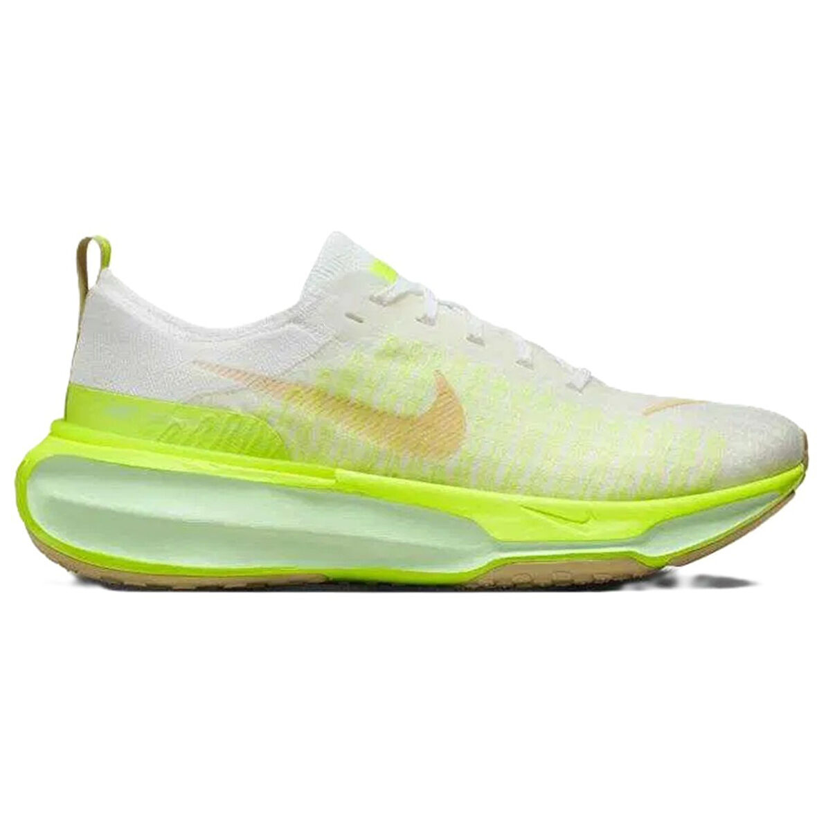 Nike Zoomx Invincible Run Flyknit 3 Road Running Reflektörlü Erkek Koşu Antrenman Ayakkabısı Neon Yeşil