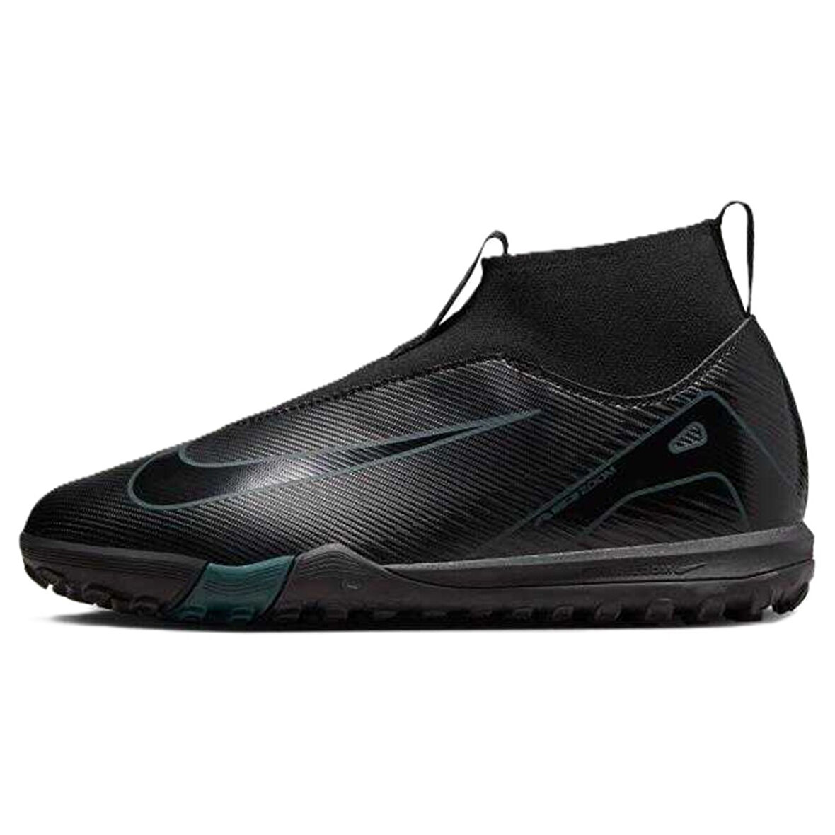 Nike Mercurial Superfly 10 Academy TF Kids Football Shoes Çocuk Halı Saha Ayakkabısı Siyah