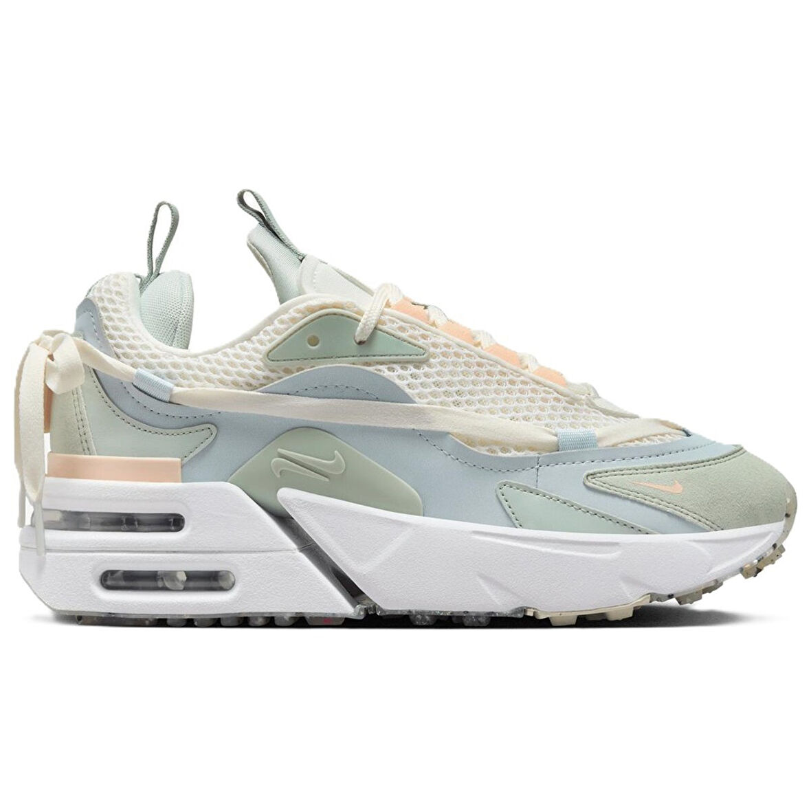 Nike Air Max Furyosa Sneaker Blue Platform Taban 4cm Kadın Günlük Spor Ayakkabı Mavi