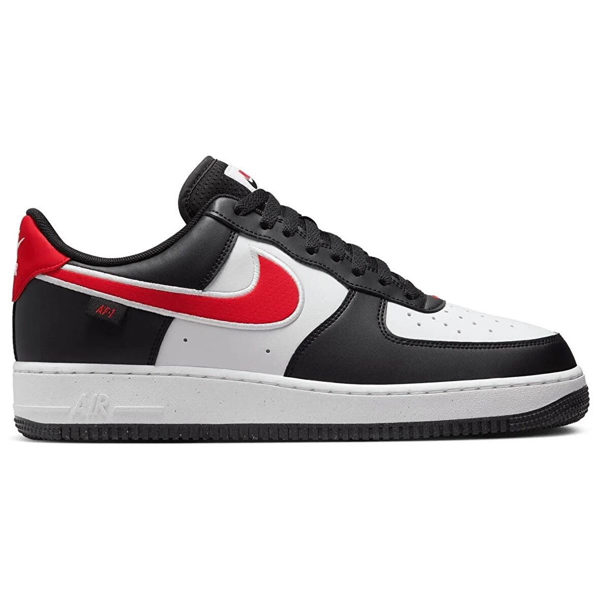 Nike Air Force 1 07 Next Nature Snekaer Erkek Günlük Spor Ayakkabı Beyaz Siyah Kırmızı