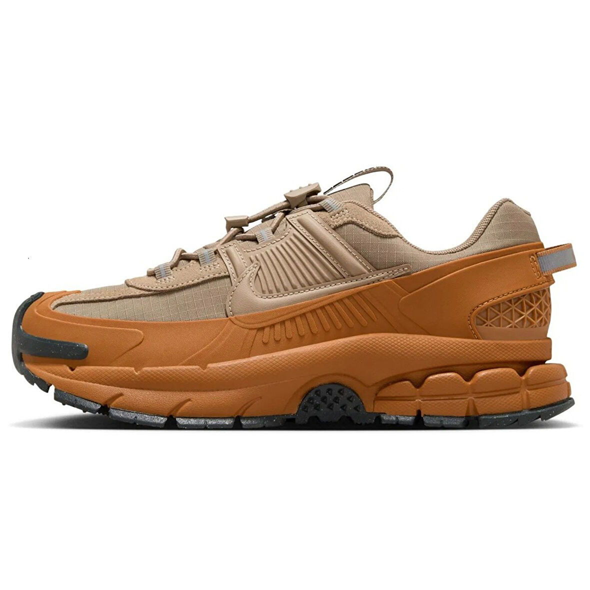 Nike Zoom Vomero Roam Womens Sneaker Su Tutmayan Lastik Bağcıklı Kadın Günlük Spor Ayakkabı Kahverengi