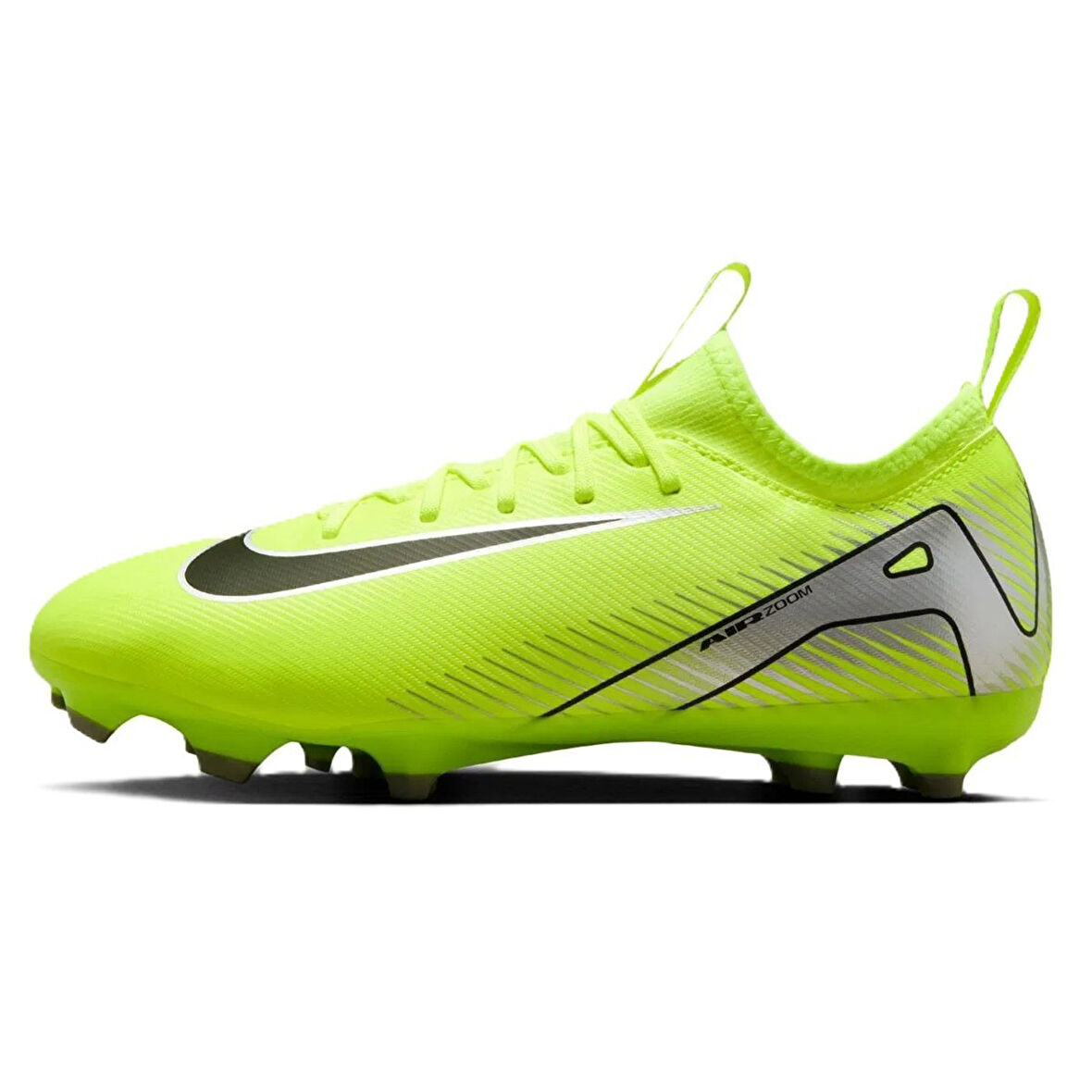 Nike Zoom Vapor 16 Academy FG/MG Kids Football Shoes Çocuk Çoklu Zemin Kramponu Yeşil