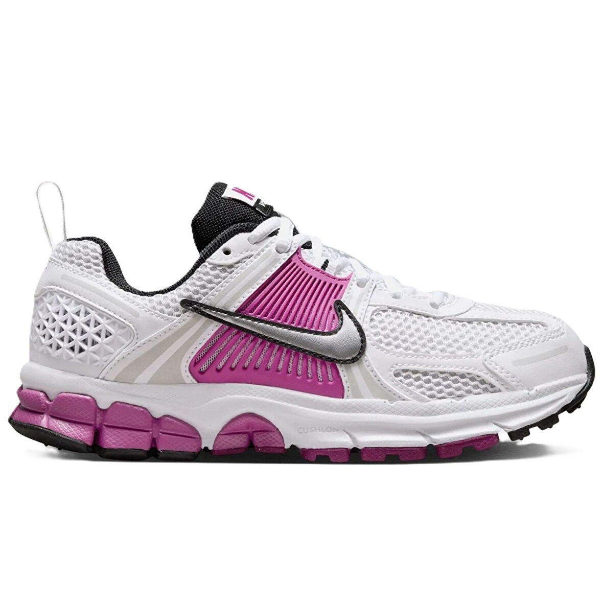 Nike Bowerman Zoom Vomero 5 Running Shoes Hakiki Deri Reflektörlü Kadın Koşu Yürüyüş Ayakkabısı Beyaz