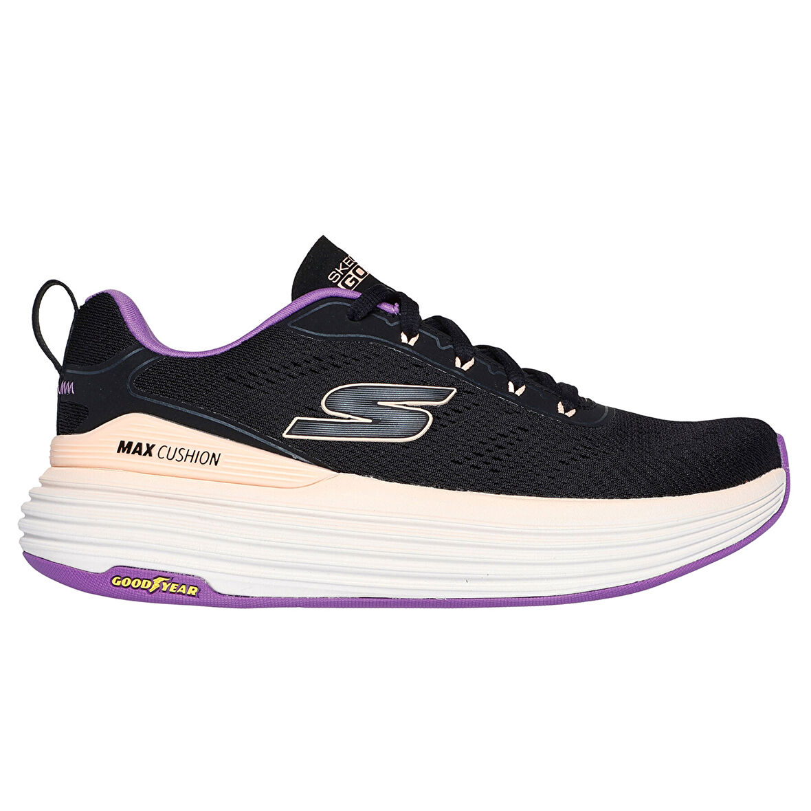 Max Cushioning Suspension Kadın Siyah Koşu Ayakkabısı 129265 BKPR