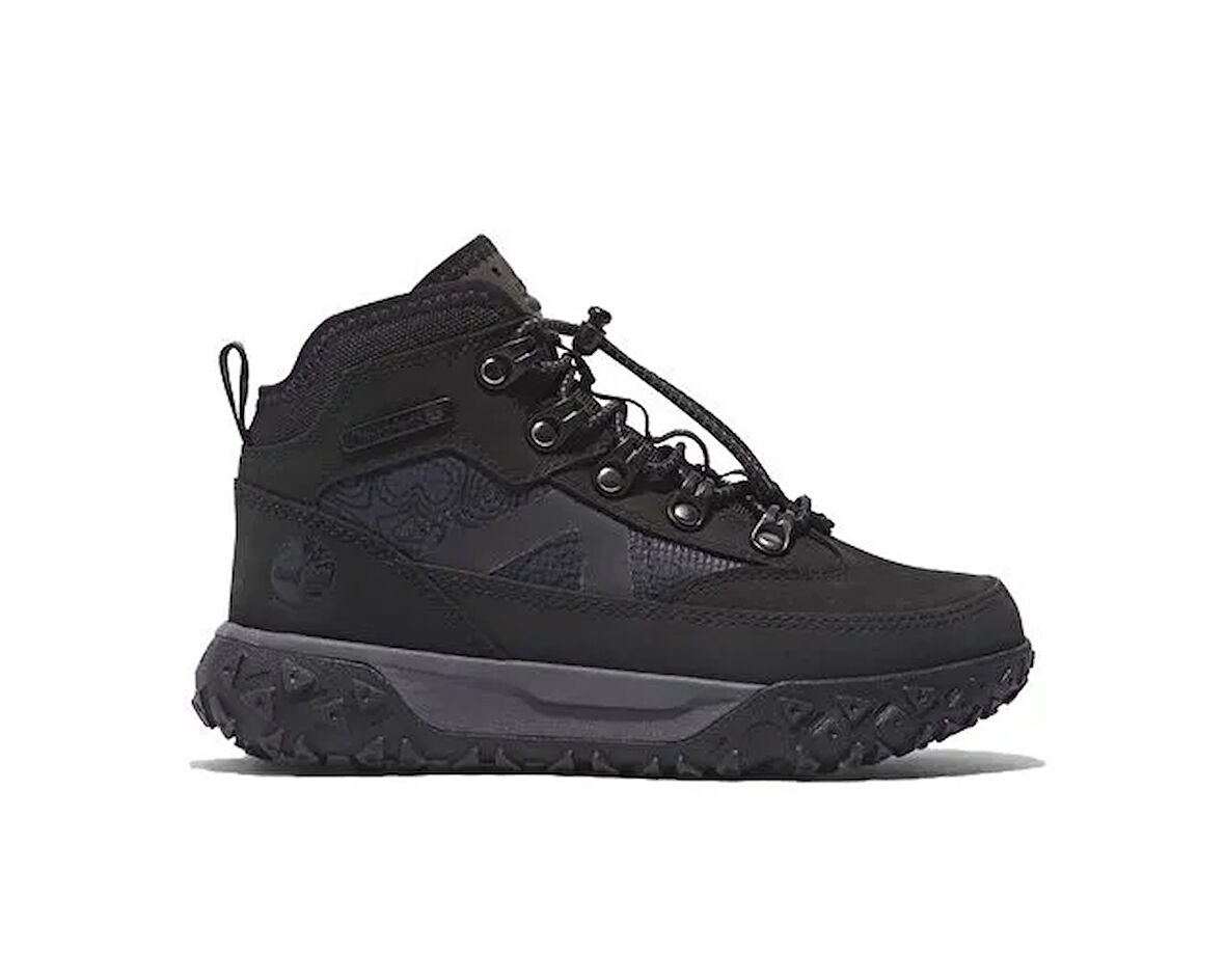 Timberland Greenstride Motion 6 Mid Bungee Waterpro Çocuk Outdoor Botu TB1A673Z0151 Siyah