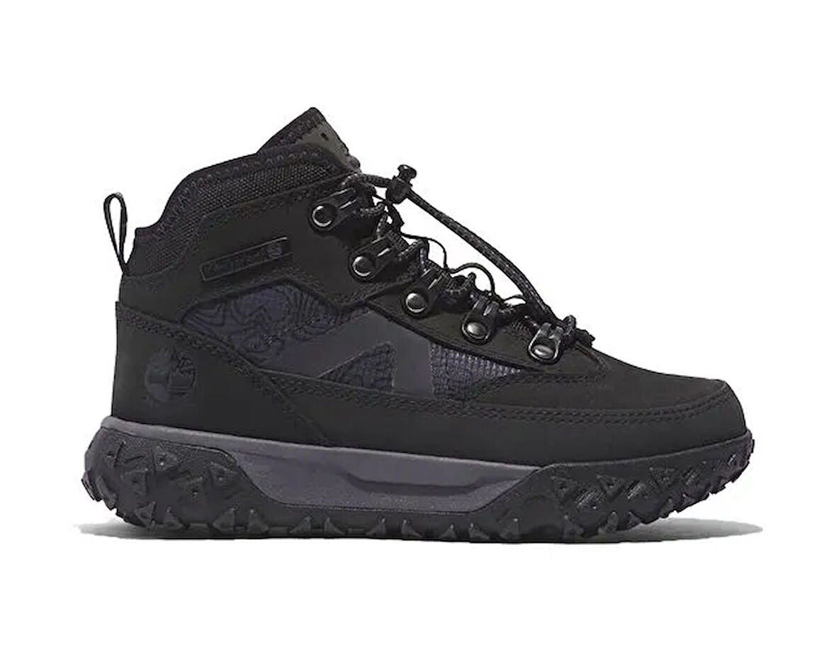 Timberland Greenstride Motion 6 Mid Lace Up Waterpr Kadın Outdoor Botu TB1A67QC0151 Siyah