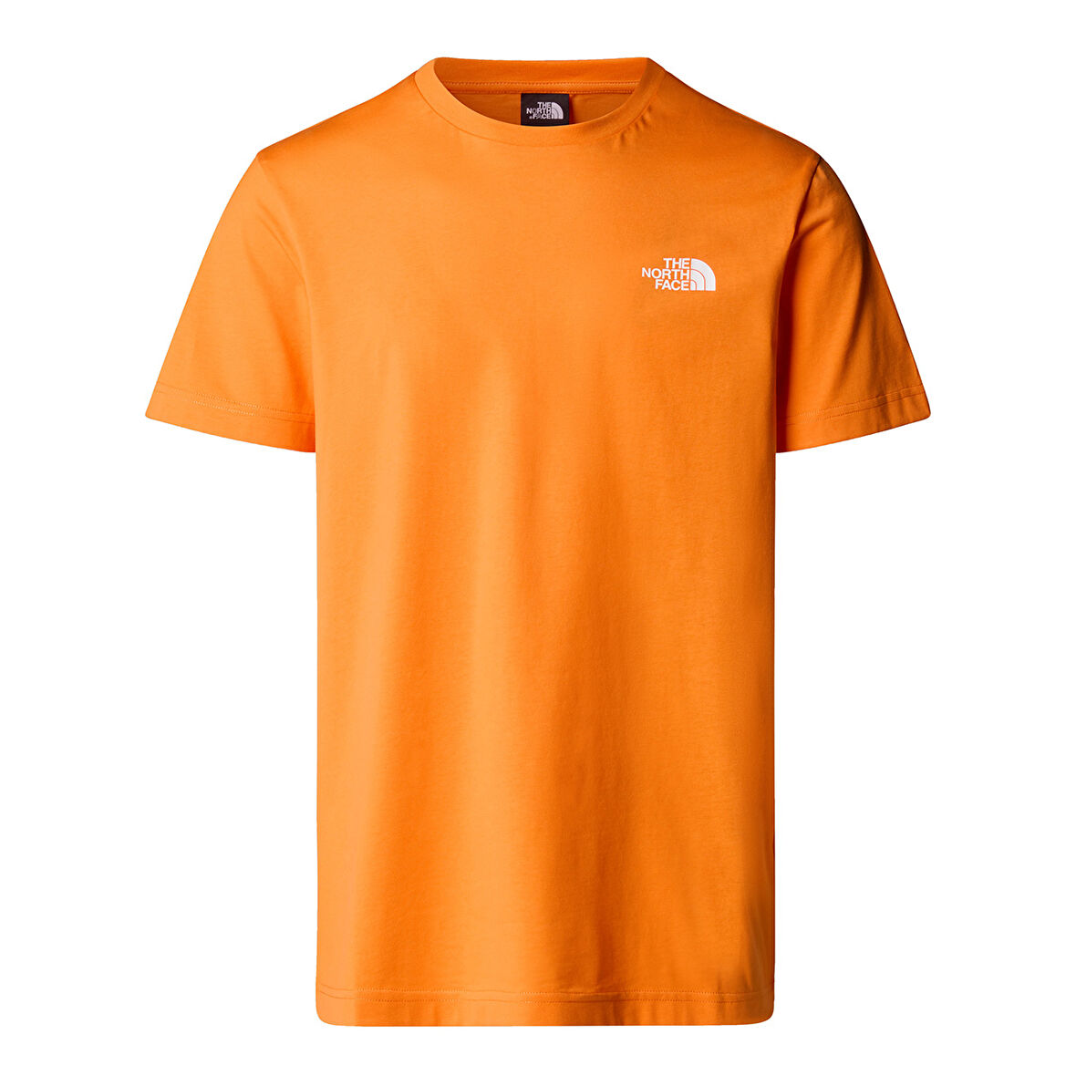 Simple Dome Erkek Turuncu Outdoor T-Shirt NF0A87NG6HI1