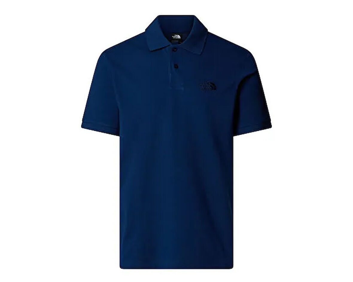 The North Face M Essential Regular Polo Erkek Günlük Polo Tişört NF0A8C1PD1R1 Mavi