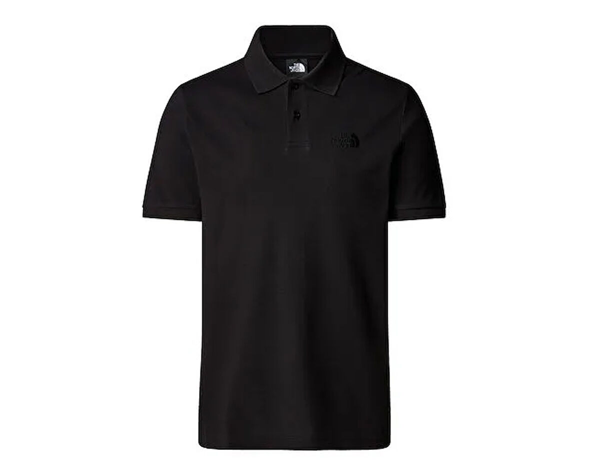 The North Face M Essential Regular Polo Erkek Günlük Polo Tişört NF0A8C1PJK31 Siyah