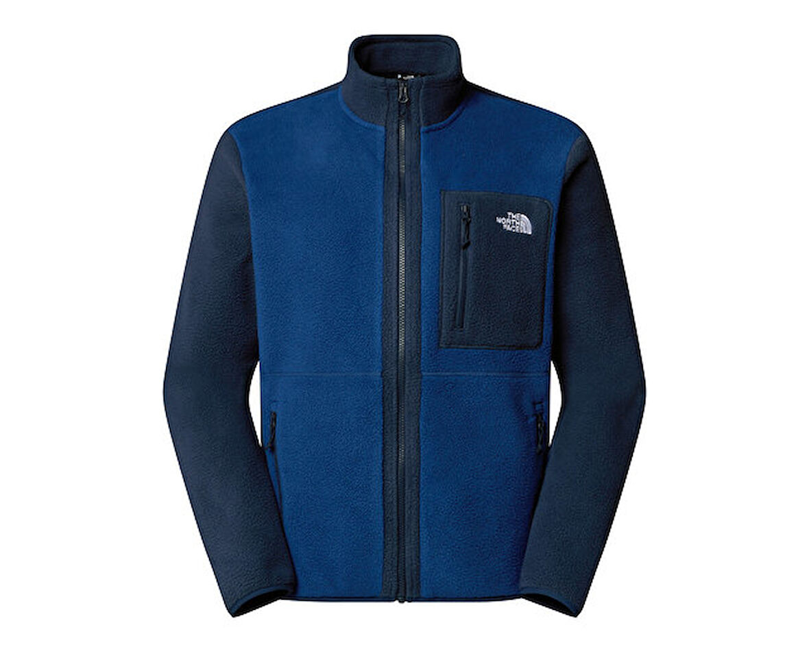 The North Face M Yumiori Full Zip Erkek Outdoor Polar Ceket NF0A883R8Z41 Mavi