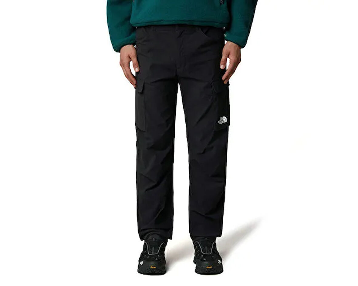 The North Face M Exploration Cargo Pant Erkek Outdoor Kargo Pantolonu NF0A8BGFJK31 Siyah