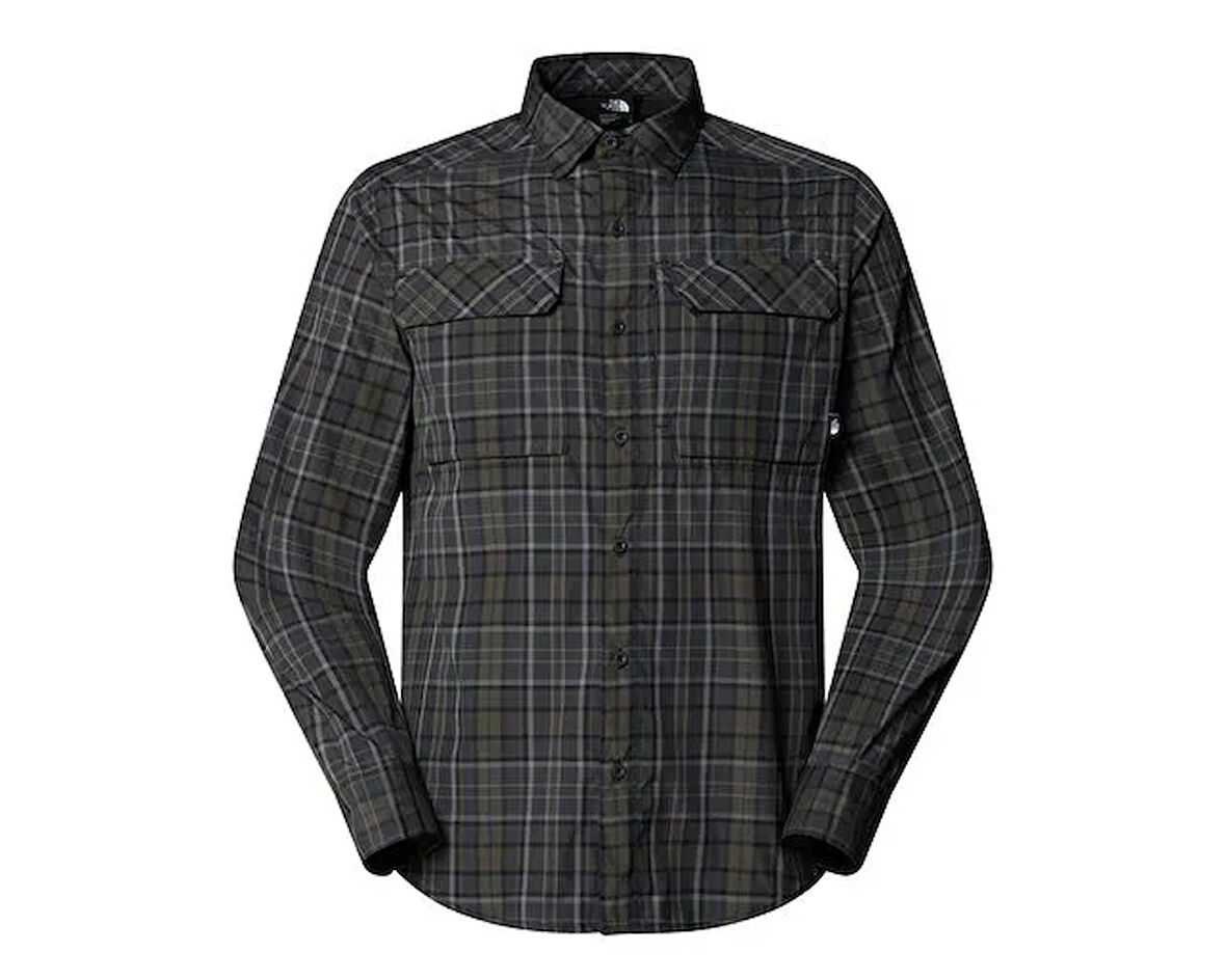 The North Face M Sequoia Plaid Shirt Erkek Günlük Gömlek NF0A8BGK97J1 Gri