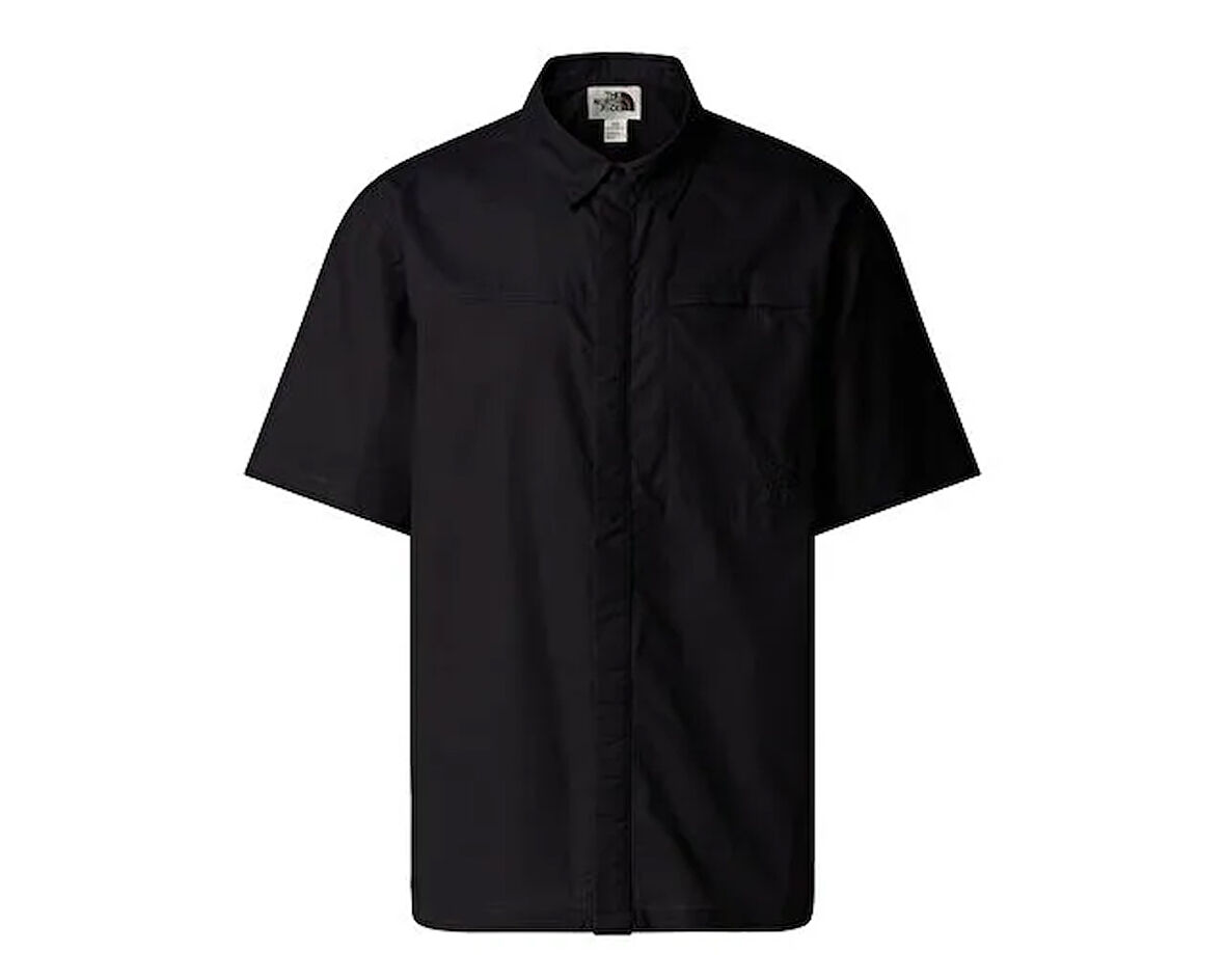 The North Face M S/S Heritage Bd Shirt Erkek Günlük Gömlek NF0A8B76JK31 Siyah