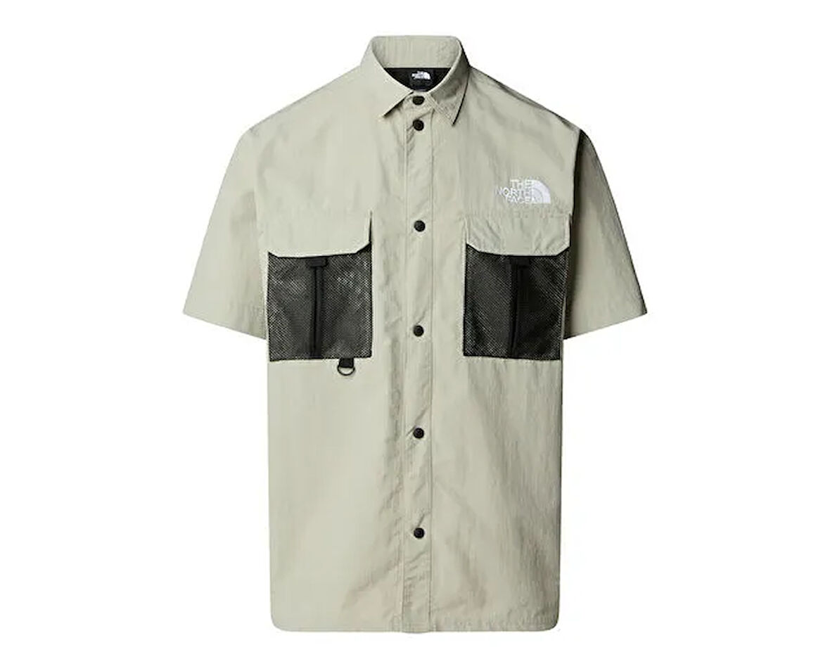 The North Face U Nse Summer Shirt Erkek Outdoor Gömleği NF0A8BK11I41 Gri
