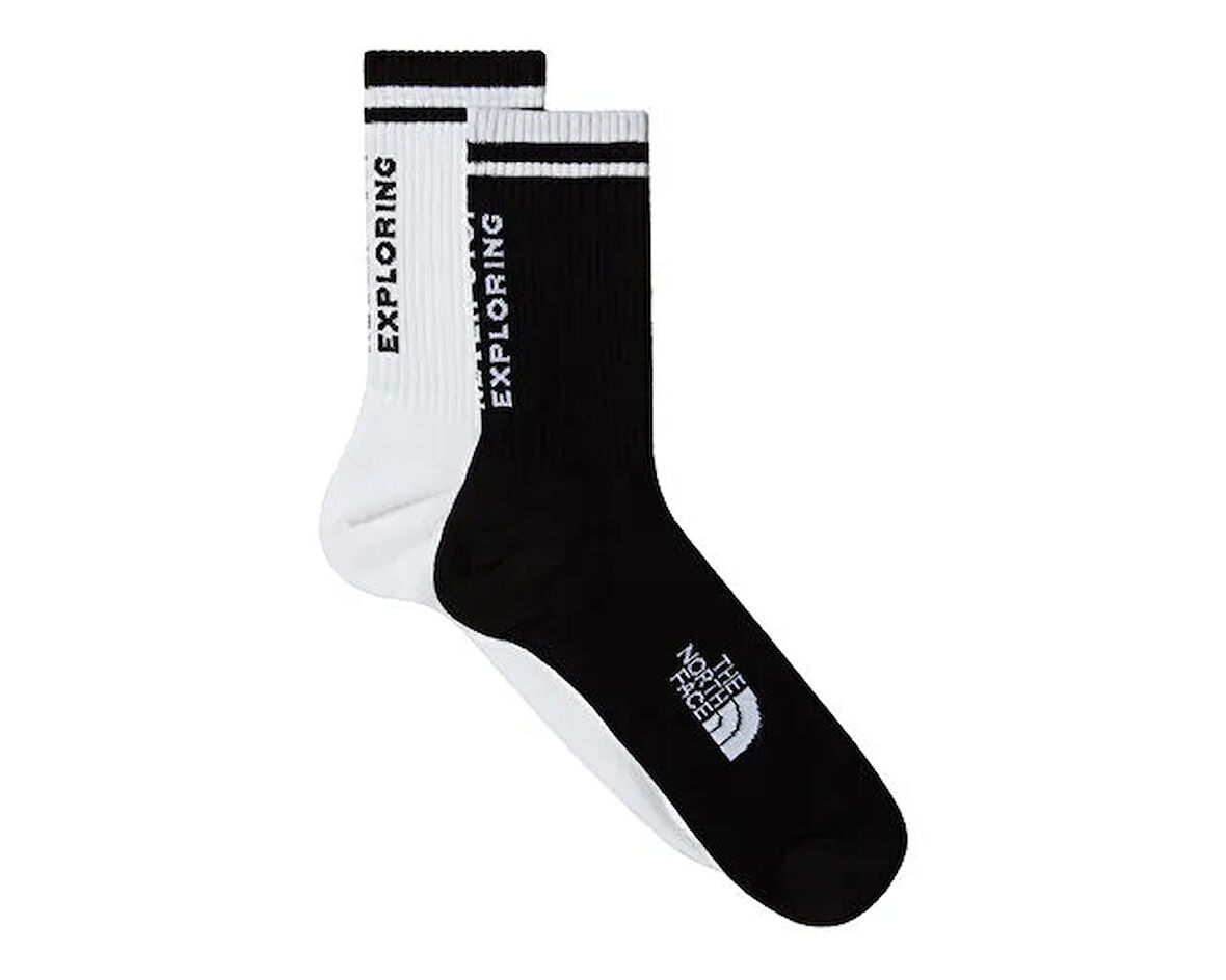 The North Face Everyday Crew Sock Nse - 2P Çorap (2 Çift) NF0A8CMPKY41 Siyah