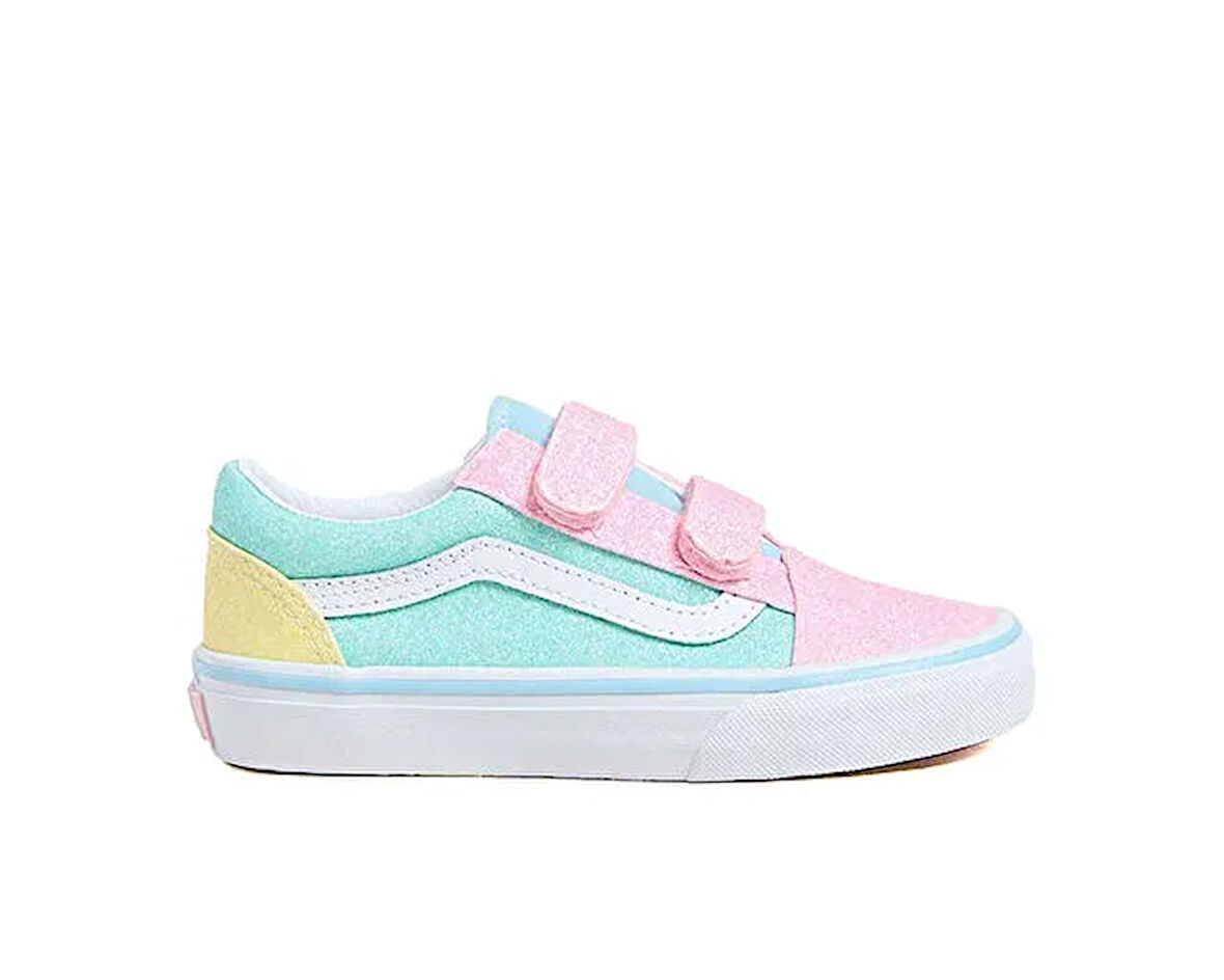 Vans Old Skool V Çocuk Günlük Ayakkabı VN000CYAZQP1 Çok Renkli