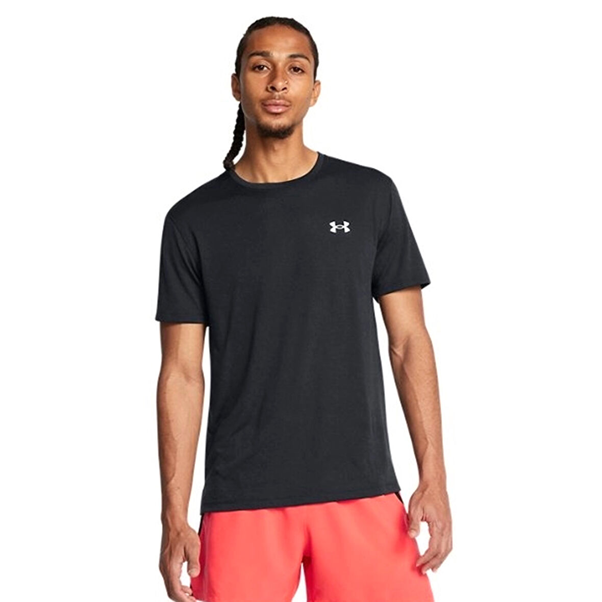 Launch Camo Erkek Siyah Koşu T-Shirt 1386681-001