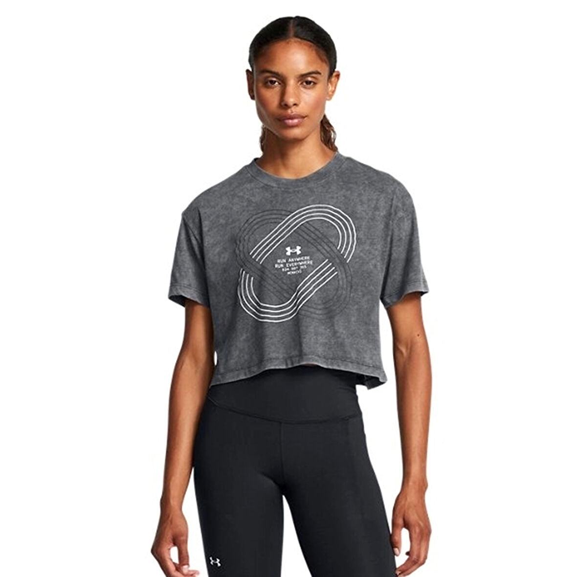 Run Anywhere Kadın Siyah Koşu T-Shirt 1386343-001