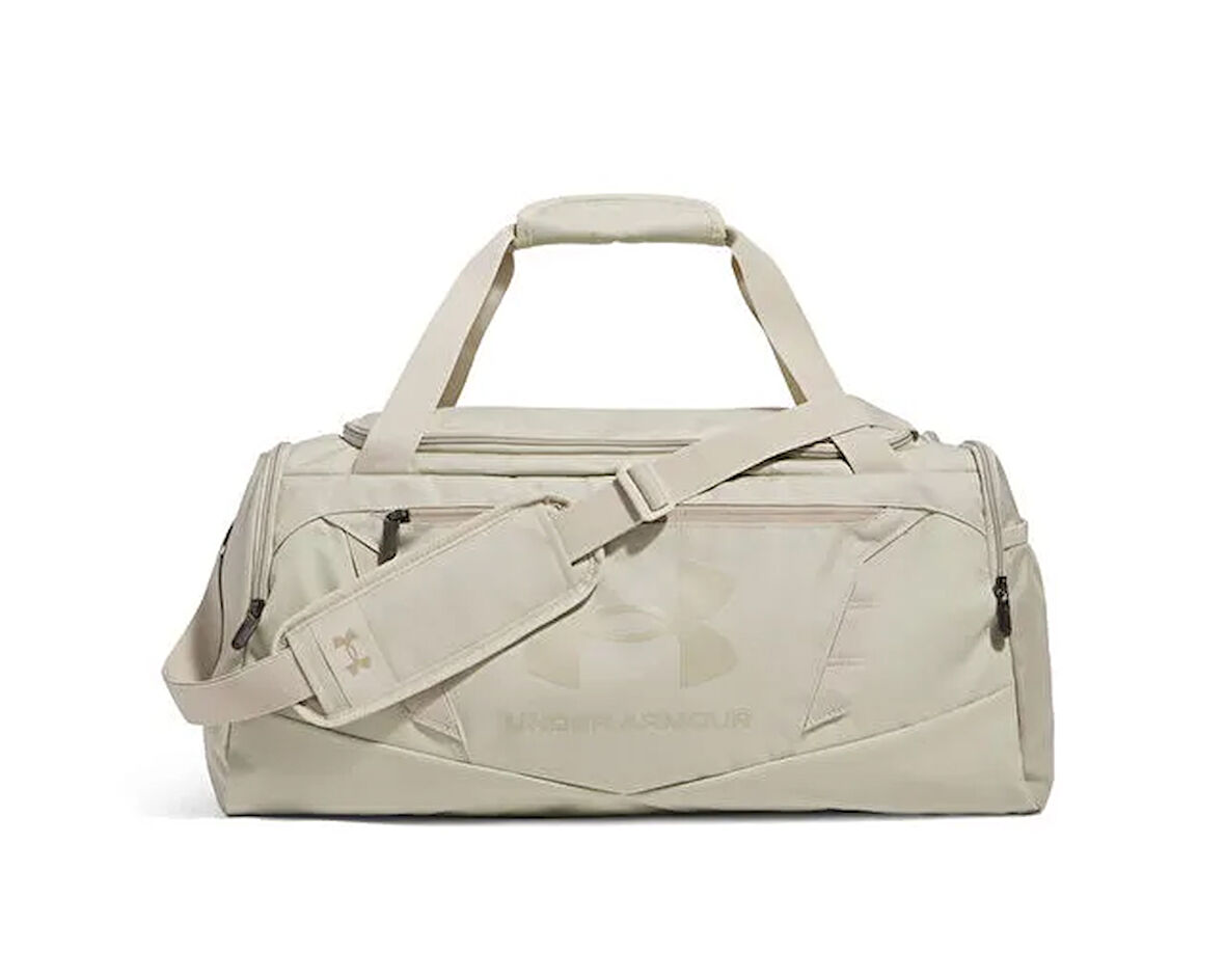 Under Armour Ua Undeniable 5.0 Duffle Sm Spor Çantası-Uzunluk: 55 cm, Genişlik: 27 cm, Yükseklik: 26 cm 1369222-290 Krem