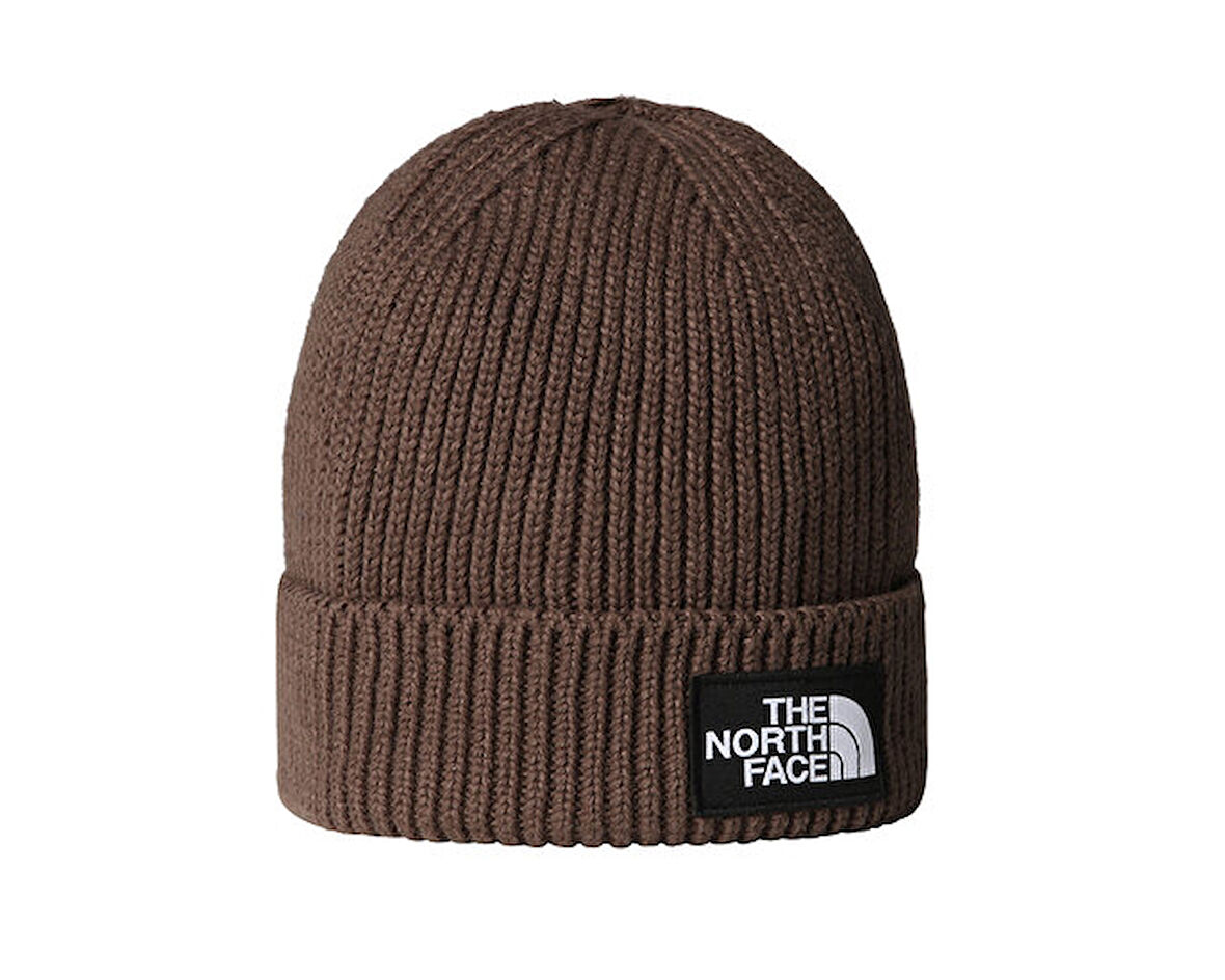 The North Face Tnf Logo Box Cuffed Beanie Bere NF0A8CHE1OI1 Kahverengi
