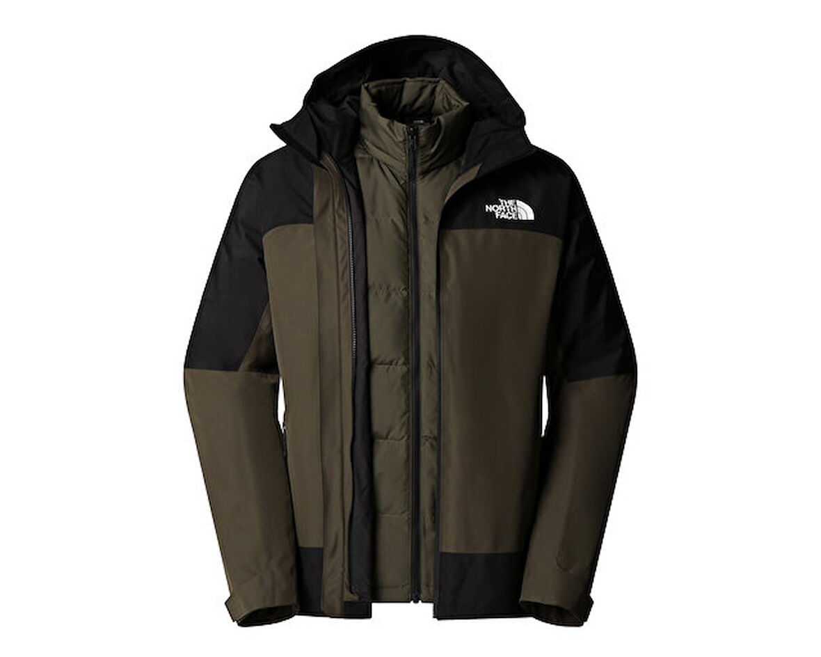 The North Face M Mountain Light Triclimate Gtx Jacket Erkek Outdoor Montu (550 Dolgu Kaz Tüyü) NF0A84FCBQW1 Yeşil