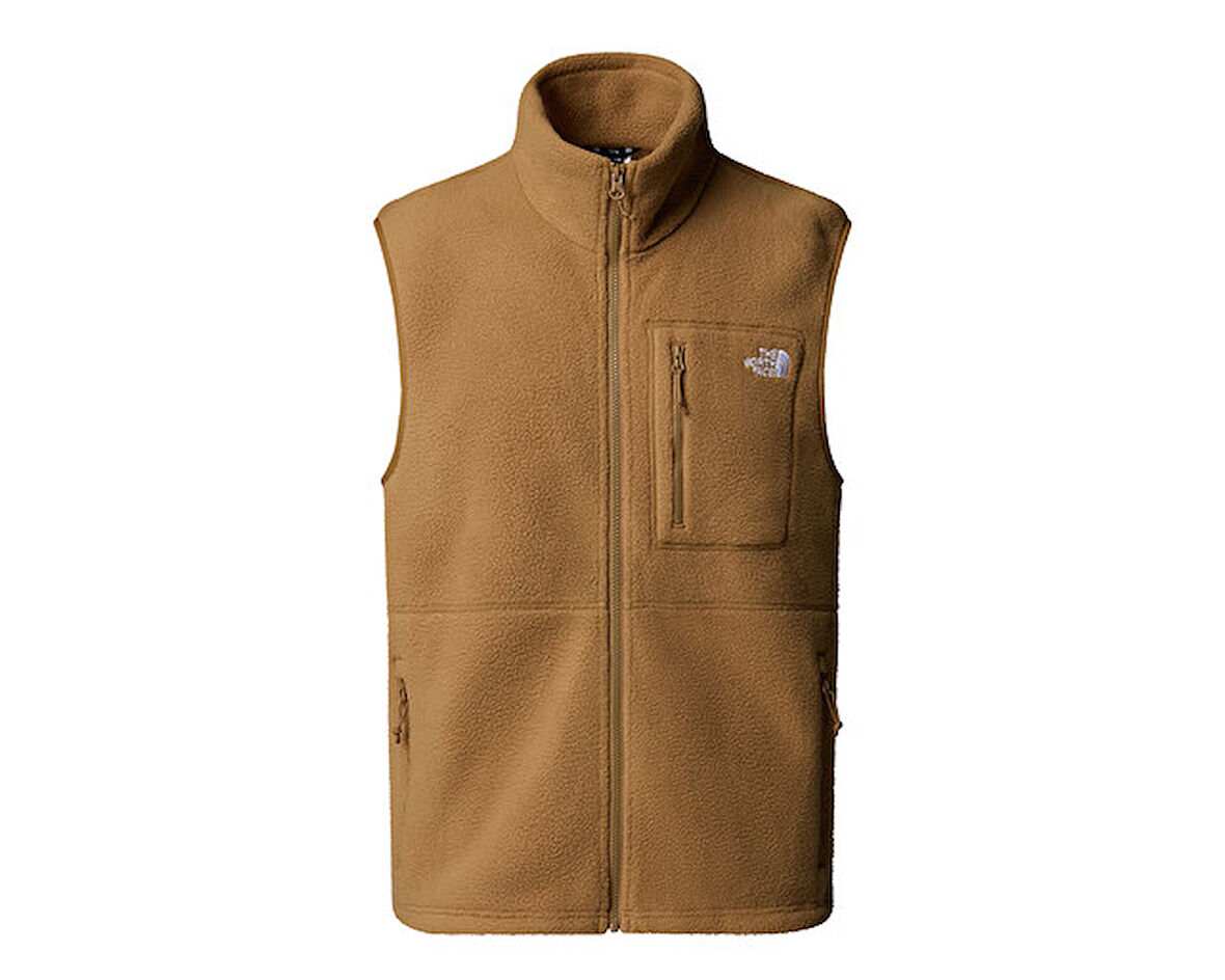 The North Face M Yumiori Vest Erkek Outdoor Polar Yelek NF0A8B651731 Kahverengi