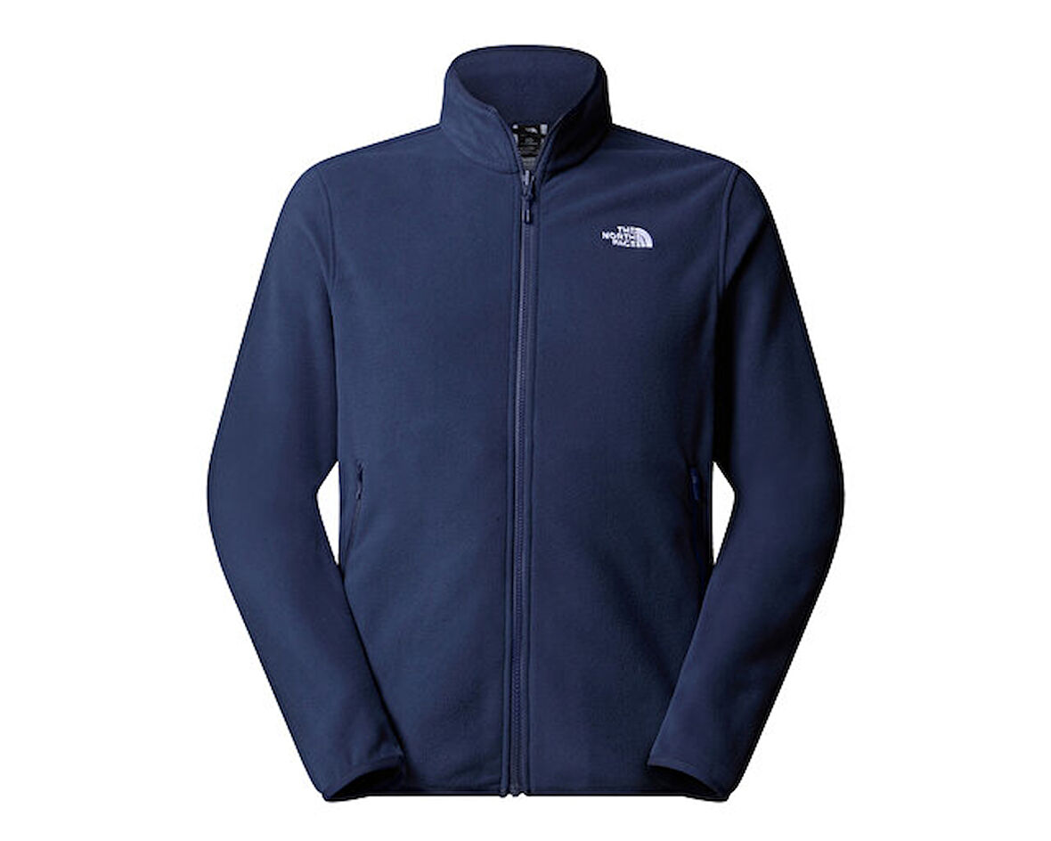 The North Face M Glacier Fleece Jacket Erkek Outdoor Polar Ceket NF0A8D0R8K21 Lacivert