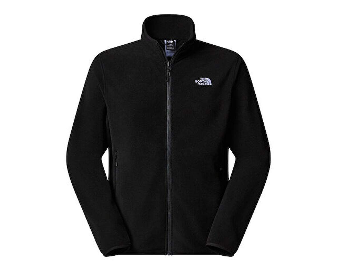The North Face M Glacier Fleece Jacket Erkek Outdoor Polar Ceket NF0A8D0RJK31 Siyah
