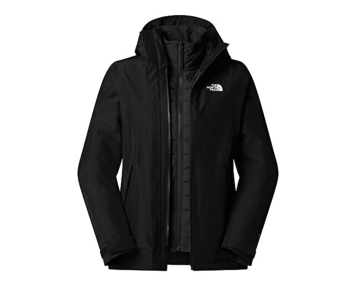 The North Face W Carto Mono Triclimate Hooded Jacket Kadın Outdoor Ceketi NF0A8D3DJK31 Siyah