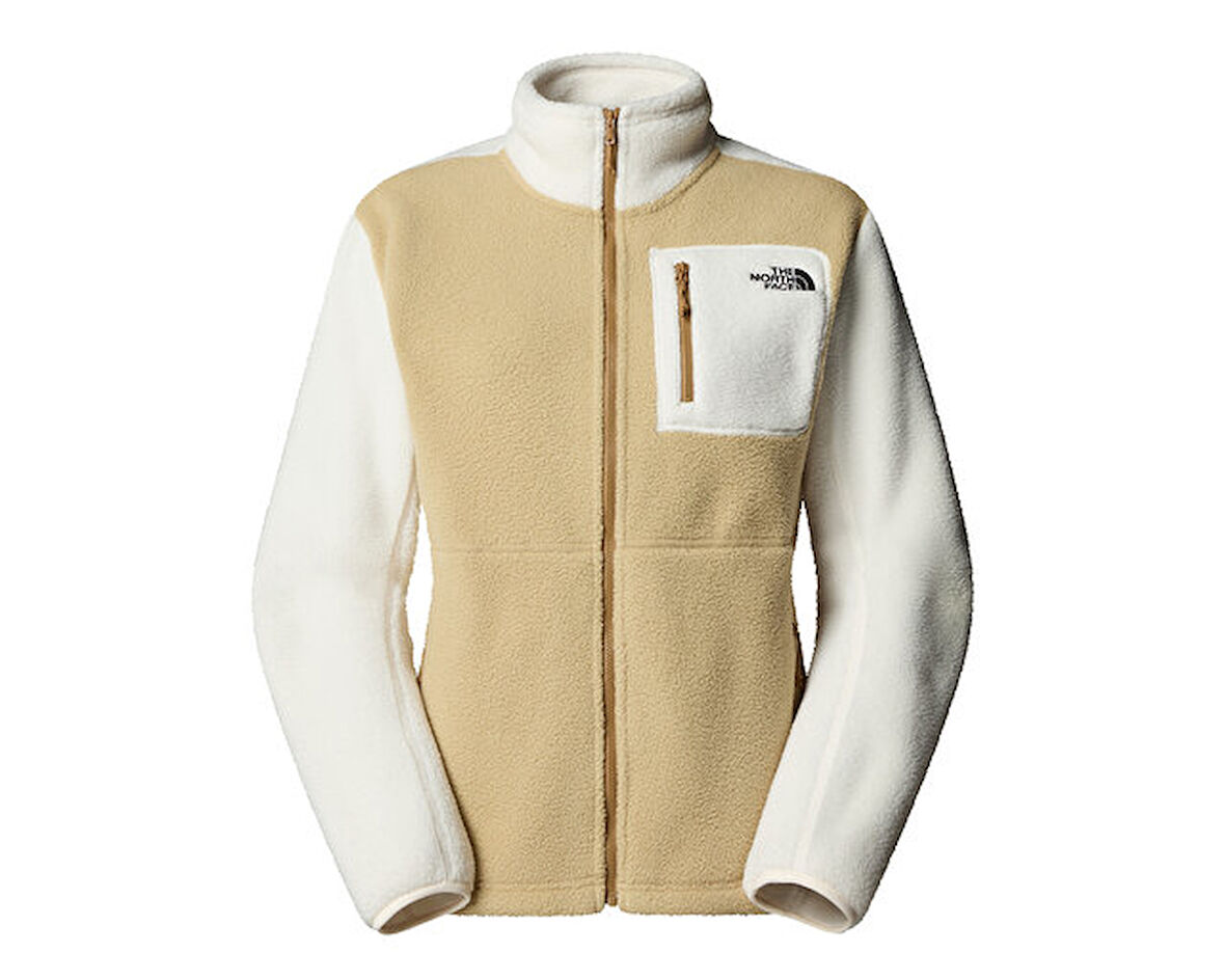 The North Face W Yumiori Full Zip Kadın Outdoor Polar Ceket NF0A8E883CG1 Haki