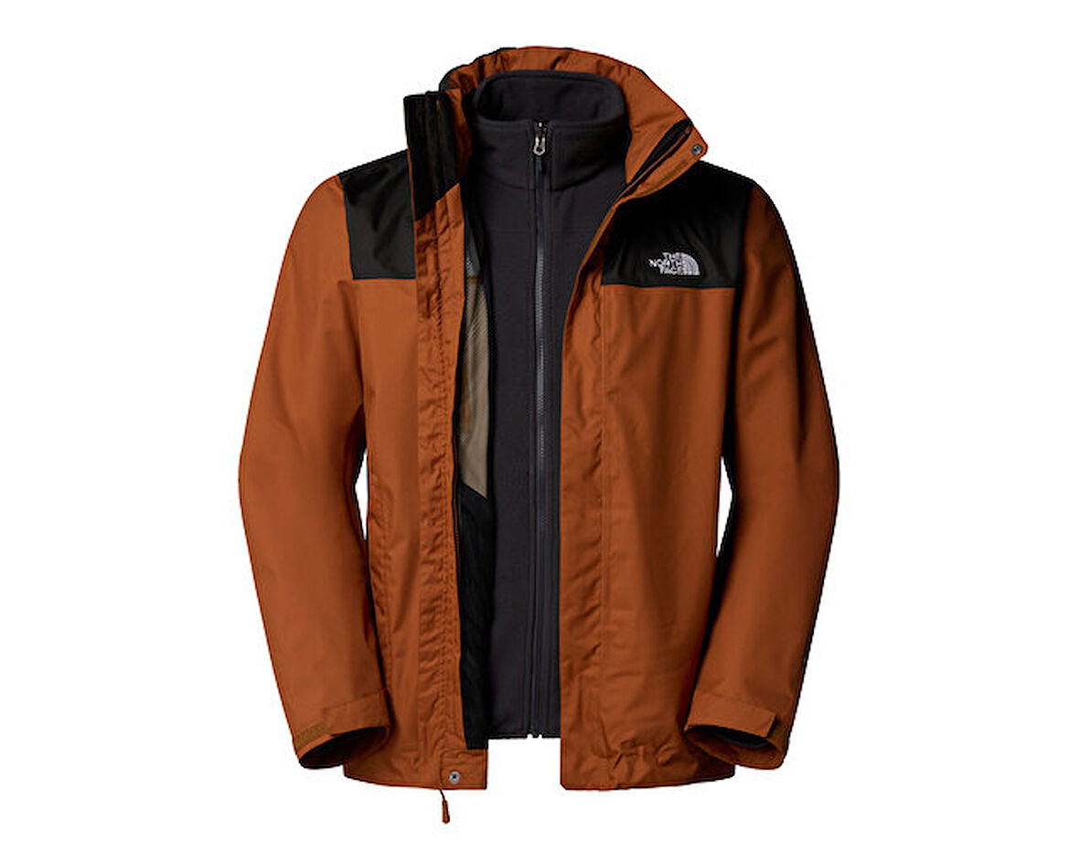 The North Face M Evolve II Triclimate Jacket - Eu Erkek Outdoor Montu NF00CG55E0O1 Kırmızı