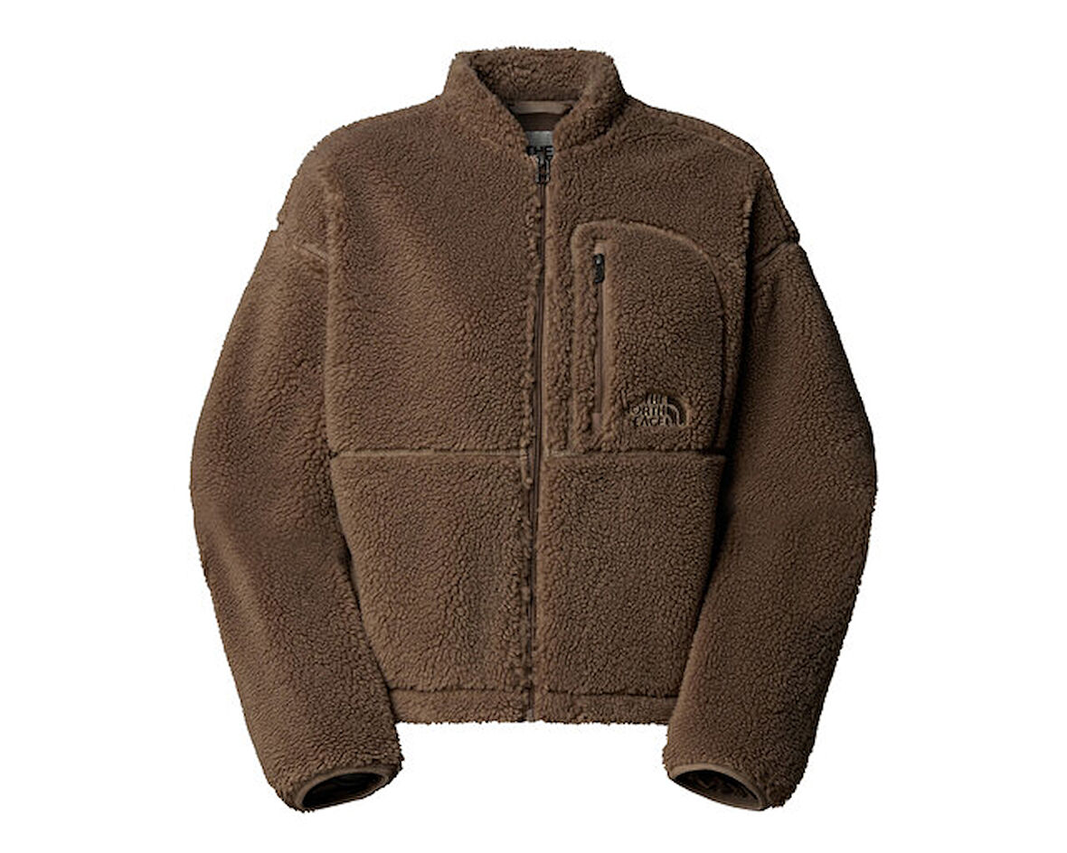 The North Face W Extreme Pile 2 Fz Jacket Kadın Outdoor Polar Ceket NF0A88ZBBOW1 Kahverengi